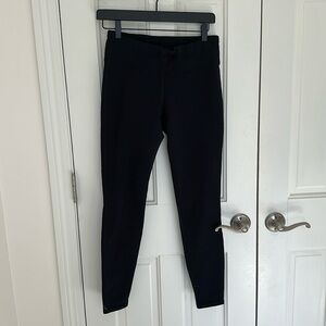 Athleta fleece base layer with pull tie waist size small